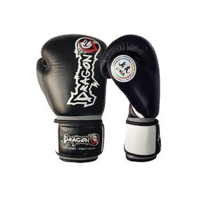 Dragon 33099-L Mavi Ifma Onaylı Deri Muay Thai Boks Eldiveni