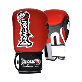 Dragon 33099-L Siyah Ifma Onaylı Deri Muay Thai Boks Eldiveni