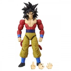 Dragon 36180 Dragon Stars Serisi Ball 16 cm Super Saiyan 4 Goku Poz Verilebilir Figür
