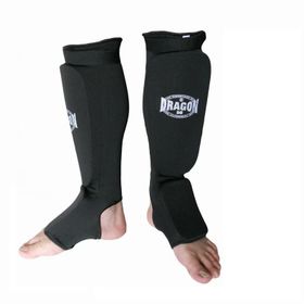 Dragon 40605 Siyah Kick Boks Ayak ve Kaval Koruyucu