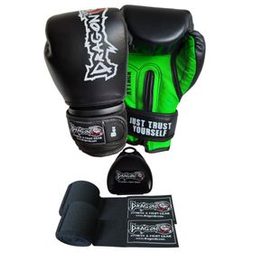 Dragon Attack Kırmızı Boks Kickboks ve Muay Thai Eldiveni