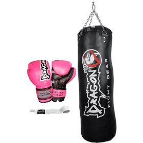 Dragon Attack Siyah Boks Eldiveni