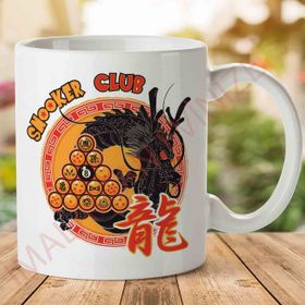 Dragon Ball Z Snooker Club Baskılı Kupa