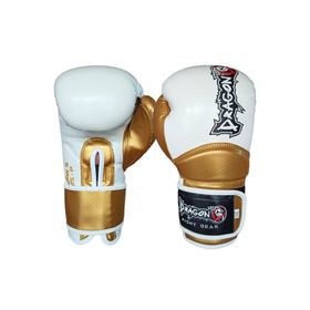 Dragon Carbon 5 Beyaz Altın Boks Eldiveni