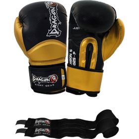 Dragon Carbon 5 Siyah Altın Boks Eldiveni