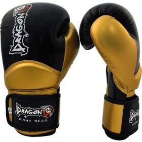 Dragon Carbon 5 Siyah Altın Boks Eldiveni