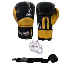 Dragon Carbon 5 Siyah Altın Boks Eldiveni