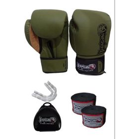 Dragon Do 30243-P Yeşil Army Boks Eldiveni