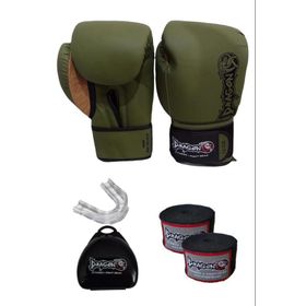 Dragon Do 30243-P Yeşil Army Boks Eldiveni