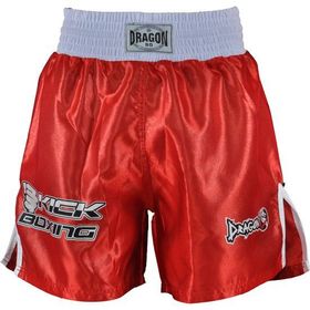 Dragon KF1003 Kırmızı Kick Boks Şortu