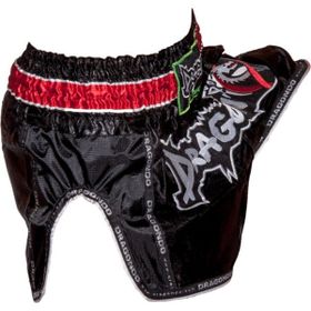 Dragon Retro Siyah Muay Thai Şortu