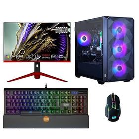 Dragos DRX5249 Ryzen 5 5600 16GB RAM 512GB SSD RTX 4060 FreeDOS 27 inç Monitör Oyun Bilgisayarı
