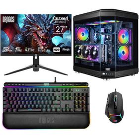 Dragos DRX6692 I7 14700KF 64GB RAM 2TB SSD 16GB RAM RTX 4070 Ti Super FreeDOS Inç 27 inç Monitör Oyun Bilgisayarı