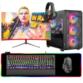 Dragos DRX6872 Ryzen 5 5600 16GB RAM 512GB SSD RTX 3050 FreeDOS 23.6 inç Monitör Oyun Bilgisayarı