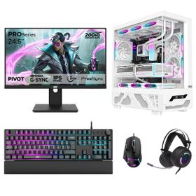 Dragos DRX7620 Ryzen 5 5600 32GB RAM 1TB SSD 8GB RTX 5060 FreeDOS 24.5 inç Monitör Oyun Bilgisayarı