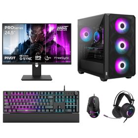 Dragos DRX7701 Ryzen 5 5600 32GB RAM 1TB SSD 16GB RTX 5060 Ti FreeDOS 24.5 inç Monitör Oyun Bilgisayarı