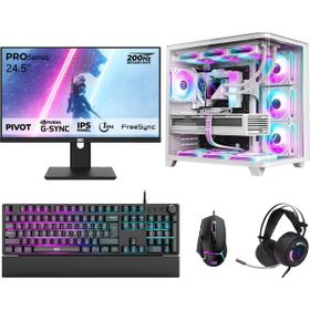 Dragos DRX7755 Ryzen 7 7700 32GB RAM 1TB SSD 16GB RTX 5060 Ti FreeDOS 24.5 inç Monitör Oyun Bilgisayarı