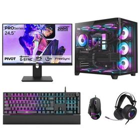 Dragos DRX7779 Ryzen 7 7800X3D 32GB RAM 2TB SSD 16GB RTX 5060 Ti FreeDOS 24.5 inç Oyun Bilgisayarı
