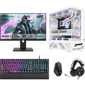 Dragos DRX7807 Ryzen 7 5700X 32GB RAM 1TB SSD 12GB RTX 5070 FreeDOS 24.5 inç Monitör Oyun Bilgisayarı