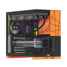 Dragos Prizma 5x ARGB Fanlı 750 W Turuncu ATX Gaming Bilgisayar Kasası