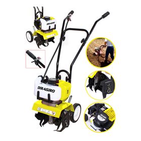 Dragro Alman Pro 4x4 9.9 HP Çelik Şanzuman Bakır Sargılı Benzinli Çapa Makinesi
