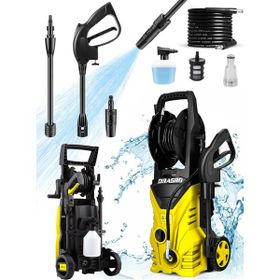 Dragro Alman Pro Yuksek 180 Bar Musluk Ve Kovadan Su Cekme Bahce Oto Basınçlı Yıkama Makinesi
