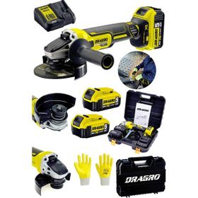 Dragro DRG-Alman Sprel Sarı 88 V 5ah Akülü Taşlama Makinesi