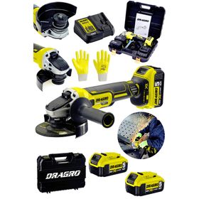 Dragro DRG-Alman Sprel Sarı 88 V 5ah Akülü Taşlama Makinesi