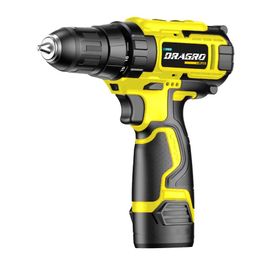 Dragro Germany 58 V 8 Ah Metal Şanzuman Bakır Sargılı Sarı Çift Akülü Vidalama Matkap