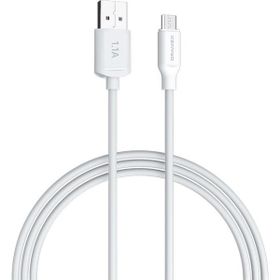 Dramex D11MK 1.1A 1 mt Beyaz Micro USB Data Şarj Kablosu