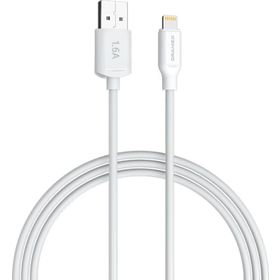 Dramex D16LK 1.6A 1 m Beyaz Lightning Data Şarj Kablosu