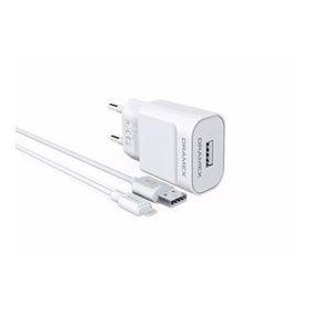 Dramex D21T 2.0A Beyaz Type-C Kablolu Şarj Aleti Setİ