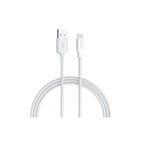 Dramex D26MK 2.6A 1 mt Beyaz Micro USB Data Şarj Kablosu
