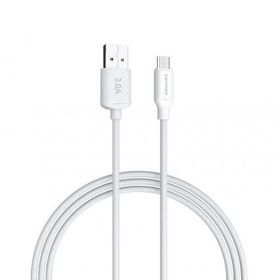 Dramex D30MK 3.0A 1 mt Beyaz Micro USB Data Şarj Kablosu