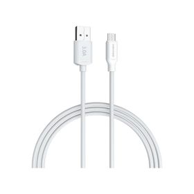 Dramex D30MK 3.0A 1 mt Beyaz Micro USB Data Şarj Kablosu