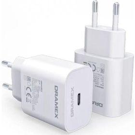 Dramex Dpd20b Valence 20W Pd Type-C Çıkışlı Hızlı Şarj Adaptörü