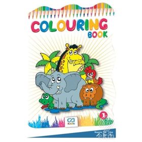 Drawing, Doodling And Colouring Book