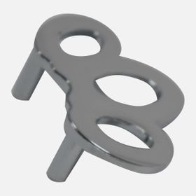 Dreamax Dz298 32 mm Metal Kulp Krom