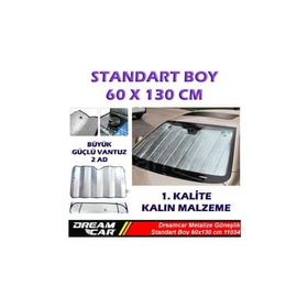 Dreamcar 11034 Metalize Balonlu 60 x 130 cm Güneşlik