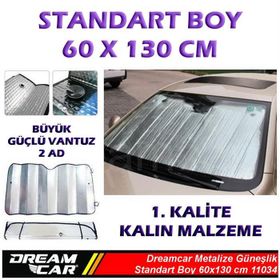 Dreamcar 11034 Metalize Balonlu 60 x 130 cm Güneşlik