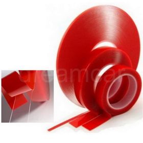 Dreamcar 30 mm X 5 m Akrilik Şeffaf Süper Güçlü Çift Taraflı Bant