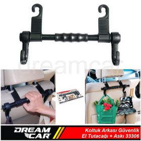 Dreamcar 33306 Koltuk Arkası Güvenlik El Tutacağı+Askı
