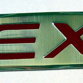Dreamcar 8000105 Metal ''EX'' Amblem