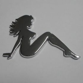 Dreamcar 8000618 Krom 3 Boyutlu Beauty Amblemi