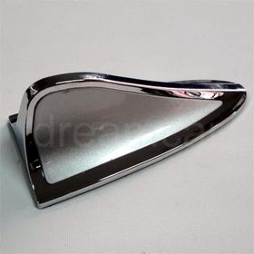 Dreamcar 8030302 Gri-Krom Shark Yapışkanlı Süs Anten