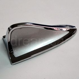 Dreamcar 8030302 Gri-Krom Shark Yapışkanlı Süs Anten