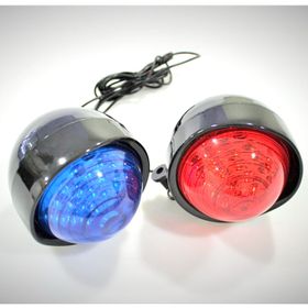 Dreamcar Kırmızı-Mavi Led Işıklı Motosiklet Otomobil Çakar Lamba