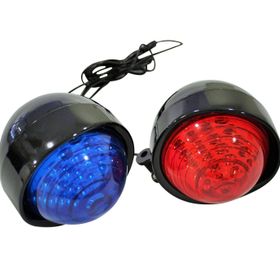 Dreamcar Kırmızı-Mavi Led Işıklı Motosiklet Otomobil Çakar Lamba