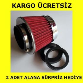 Dreamcar Performans Krom 60 - 76 mm Hava Filitresi