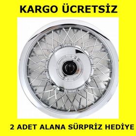Dreamcar Spoke 16 Telli Krom Jant Kapağı